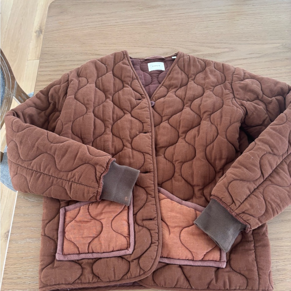 DÔEN Calico Jacket cotton size xs but runs big